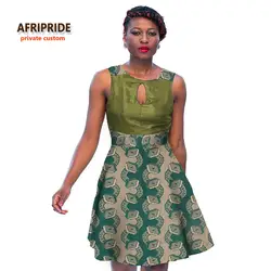 Платье в африканском стиле 2019 для женщин Сращивание платье Новая мода Африканский femmal костюмы традиционный принт хлопок ткани A722519