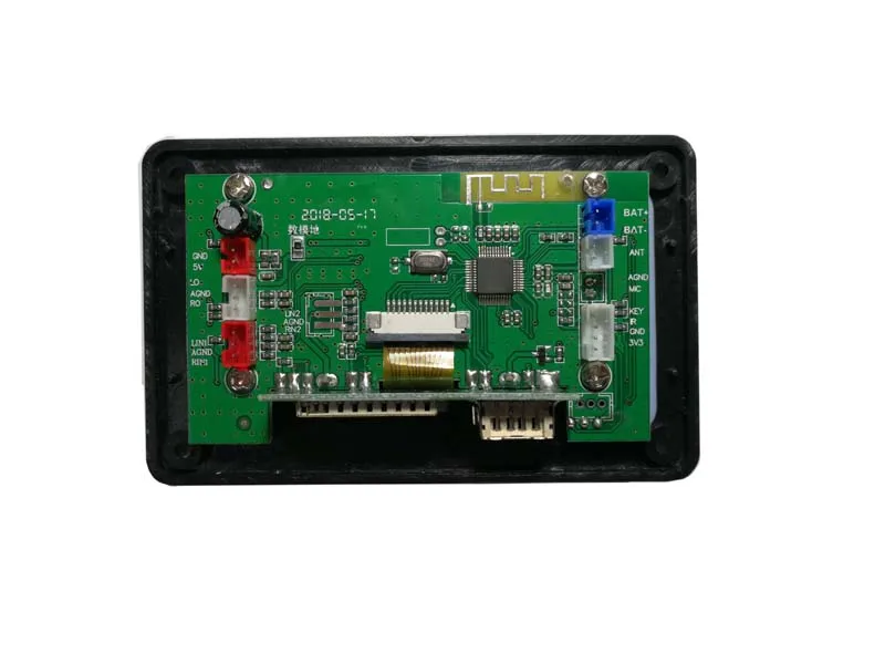 Bluetooth 4 2 MP3 декодер плата аудио WAV WMA APE FM радио текст цифровой ЖК дисплей USB плеер