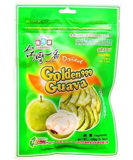 

Free Shpping Taiwan Piscidia dry 100g guava dried preserved fruit dry casual snacks new arrival