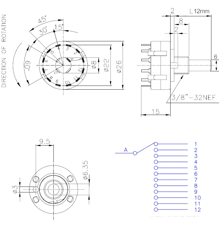rotary switch diagram ammeter selector switch wiring diagram salzer rotary switch diagram ammeter selector switch wiring diagram salzer