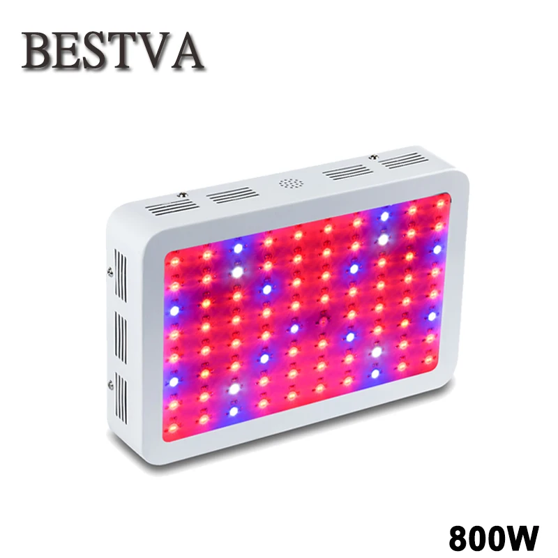 BestVA 800W full spectrum LED Grow Light Lamp for Flowers plants seedlings lamps for indoor grow tent box greenhouse high yield