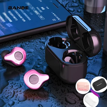 

IPX7 Waterproof Mini Wireless Bluetooth Headset Noise Reduction Wireless Earbuds With Wireless Charging Function