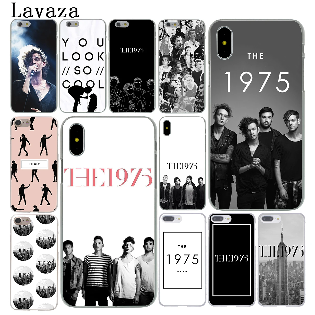 

The 1975 music Hard White Cover Case for iPhone 7 7 Plus 6 6S Plus 5 5S SE 4 4S