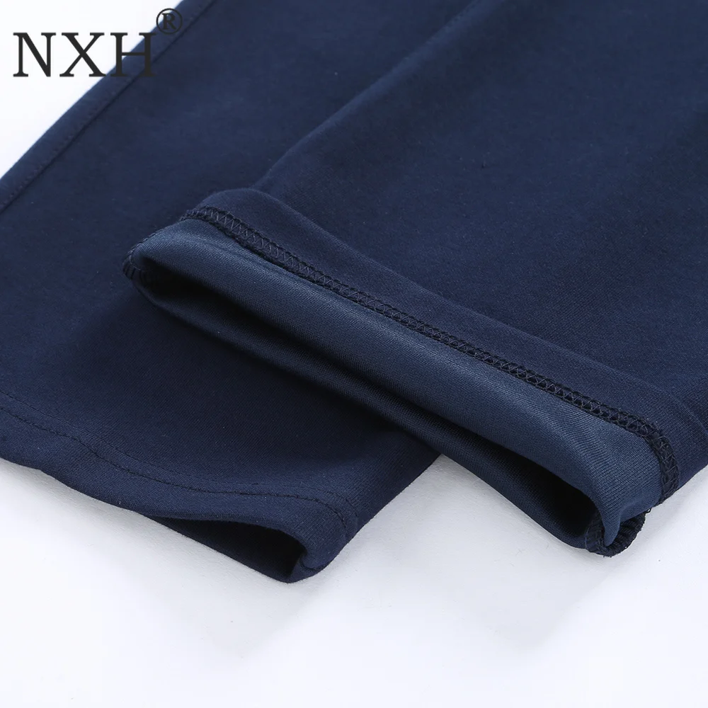 NXH Джоггеры для мужчин хлопок размера плюс 6XL 7XL 8XL спортивные штаны Уличная