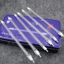 30 шт./лот, йодная Вольфрамовая лампа с зажимом, 220 В, 500 Вт, галогенный светильник, 220 В, 1000 Вт, нагревательная лампа для печи