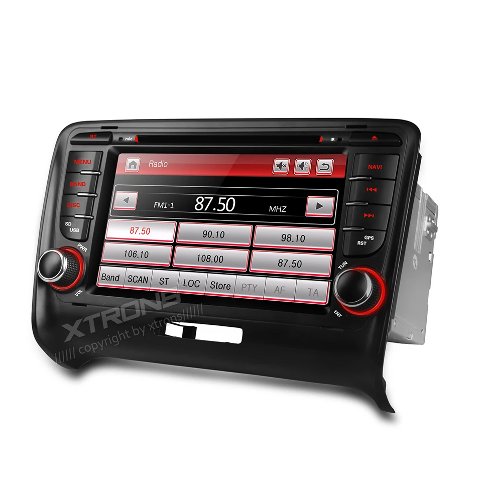 Flash Deal 7" Special Car DVD for Audi TT MK2 2006-2014 with Original UI/Appearance Design & Dual Channel CanBus System 1