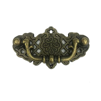 

8pcs Cabinets Knobs Handles Vintage Kitchen Furniture Wardrobe Antique Jelwery Dresser Box Vintage Drawer Pulls