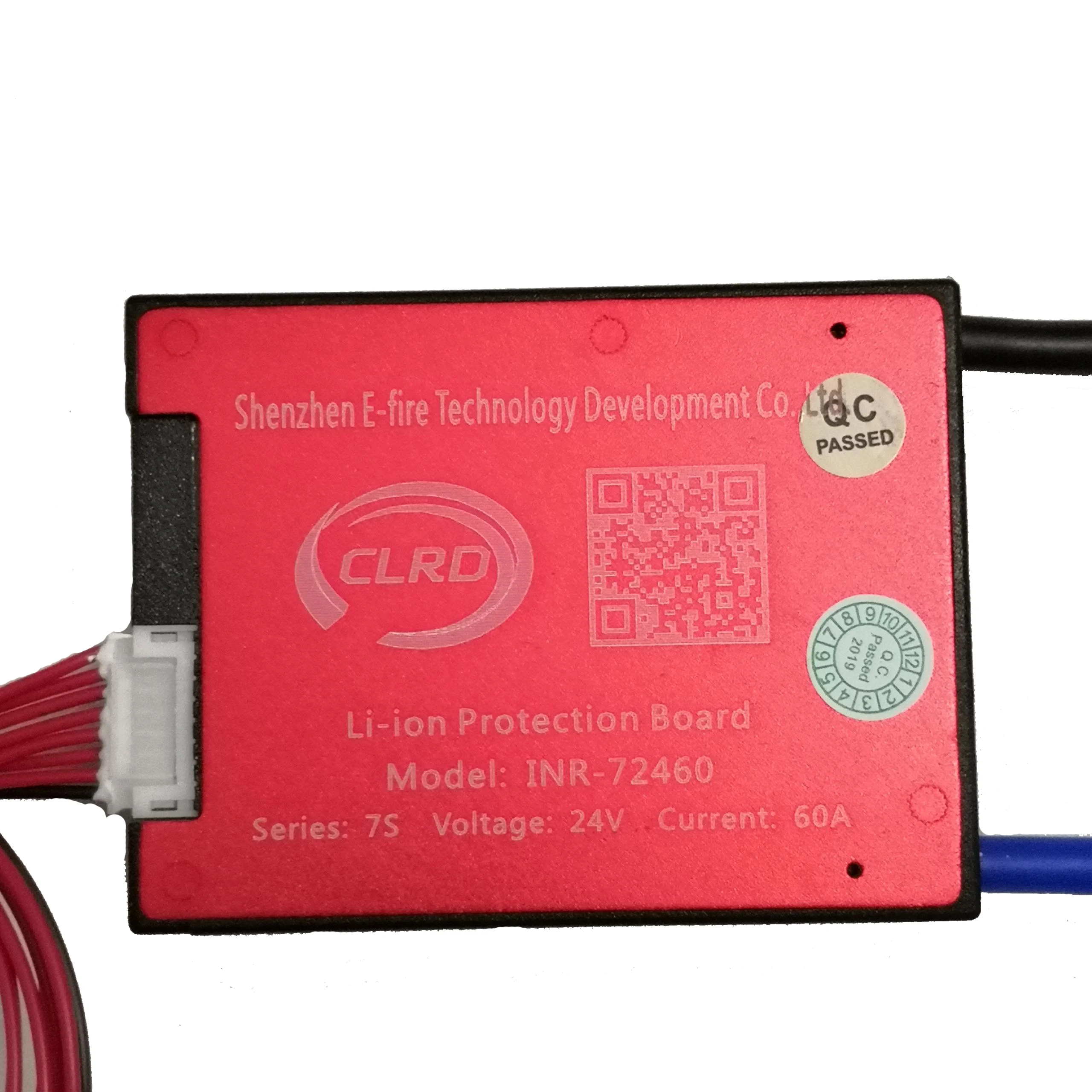 7S 24V 15A 25A 35A 45A BMS Battery Management System PCM PCB for 18650 Lithium Ion