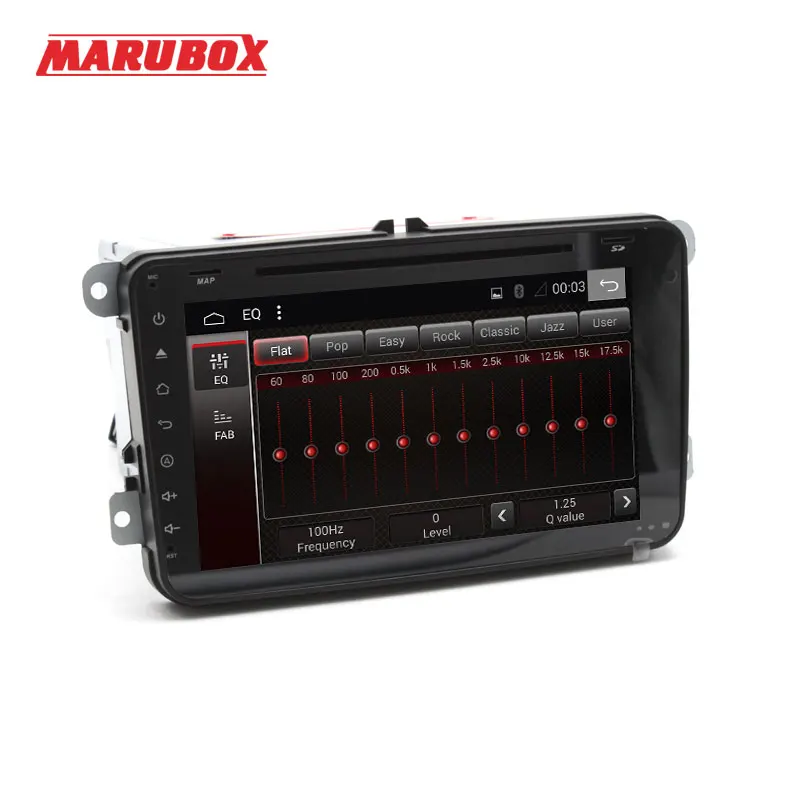 Marubox M803A4,Автомагнитола 2 din для Volkswagen/VW/Golf/6/Golf/5/Passat/b7/cc/b6/SEAT/Tiguan/Skoda/Octavia,Четырехядерный процессор,оперативная 2 Гб, встроенная 32Гб,GPS, Radio, Bluetooth, WI-FI, 3G,4G, USB, DVD