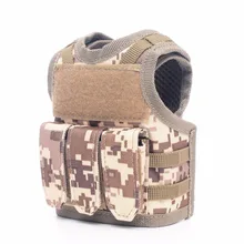 Чехол для пивной бутылки, мини-жилет, нейлоновая Регулируемая сумка для напитков DIY, украшение для бутылок, украшение для бара KTV