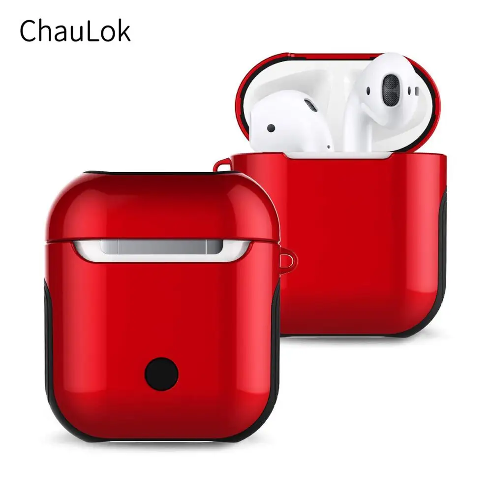 Protection Case Cover Skin with Lanyard Ultral Hybrid Design Silicone and Hard Dual Layer for Apple AirPods Accessories | Электроника