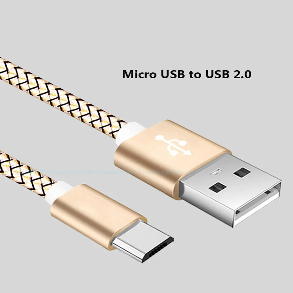 3 м/2 м/1 м/0,5 м/50 см Android Data микро USB кабель из нейлона Тип-C кабель для быстрой зарядки Зарядное устройство для iPhone х samsung huawei Xiaomi Mi8