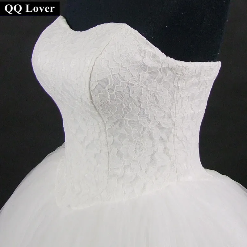 QQ Lover 2019 Новое Бальное Платье кружевное свадебное платье на заказ | Свадьбы и