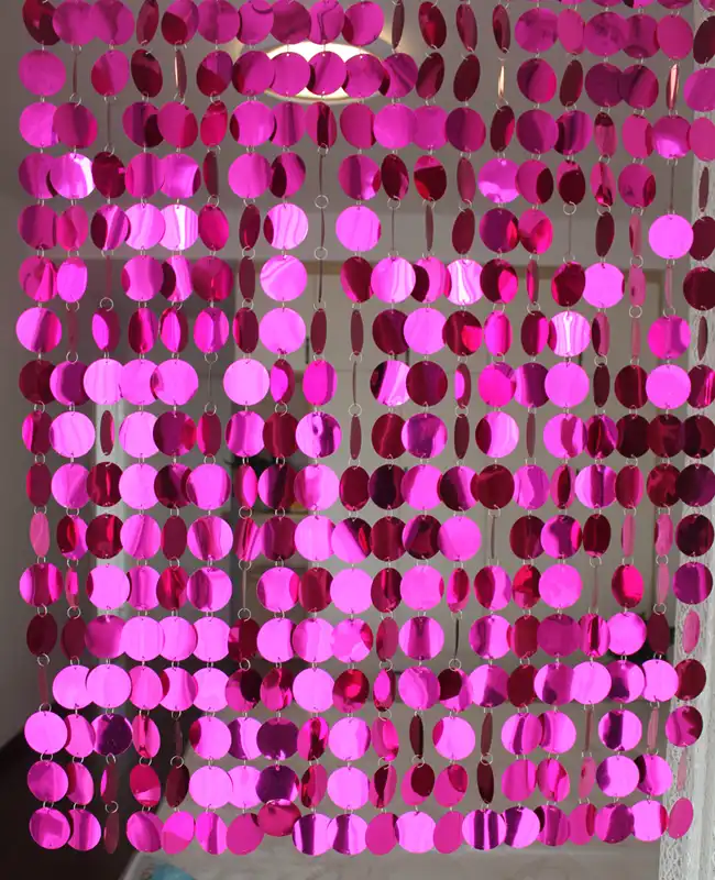 30m lentejuelas de pvc suministros de boda decoracion fiesta cortina decoracion interior cortinas lentejuelas de brillo plateado