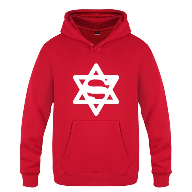 Super Jew Funny Jewish Novelty Creative Hoodies Men 2018 Men's Pullover