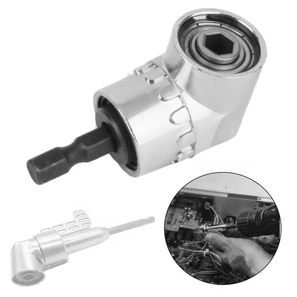 Details about   105 Degree Extension 1/4" Hex Drill Bit Screwdriver Socket Holder Nice Fashion 