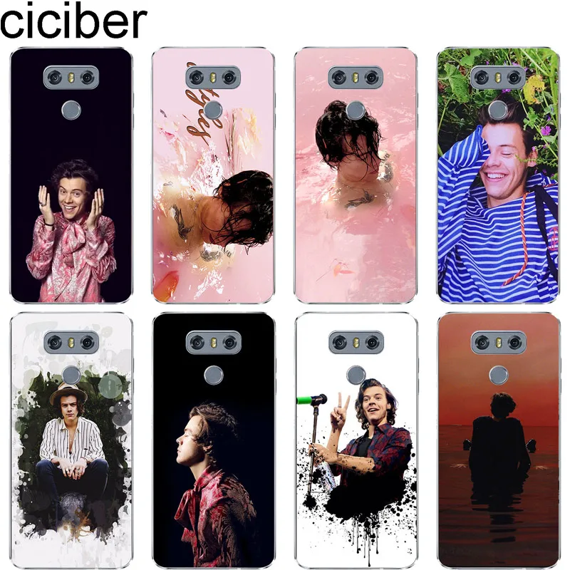 

ciciber For LG G7 G6 G5 G4 V40 V35 V30 V20 THINQ Soft Phone Cases Cover Clear For LG K8 K10 K4 K7 2017 2018 K9 K11+ Harry Styles