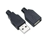 1PCS nstallation computer USB interface A common A mother USB head USB 0 Type-A Plug 4 Pin mother head strap shell ► Photo 3/5