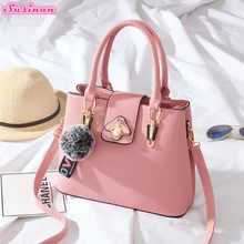 

2018 Fashion new style women leather handbags high quality Pu shoulder bag luxury handbags women bags designer Crossbody bag 618