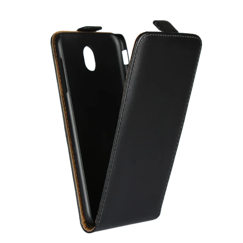 Чехол из натуральной кожи с откидной крышкой для мобильного телефона с вертикальным флипом с откидной крышкой для Samsung Galaxy A3 A5 A7 J3 J5 J7 Xcover 4