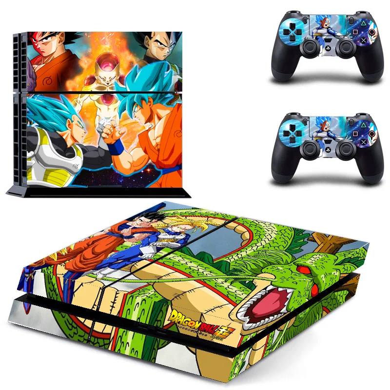 Драконий жемчуг винил для PS4 наклейка кожа Playstation 4 + 2 шт контроллер консоль