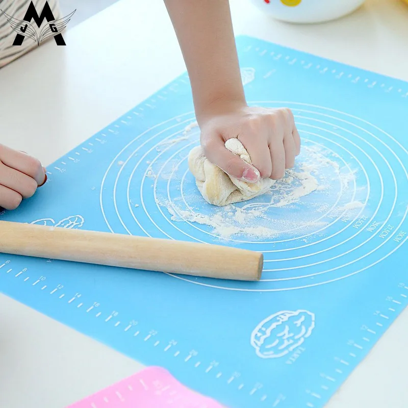 

Nonstick Silicone Baking Mat for Oven Scale Rolling Dough Mat Baking Rolling Fondant Pastry Mat Non-stick Bakeware Cooking Tools