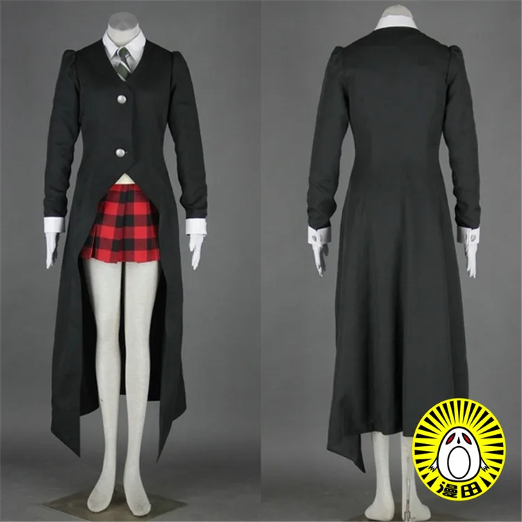 

Free shipping Cartoon Anime Soul Eater Cosplay Maka Albarn Cos Woman Man Halloween Party Cosplay Costume