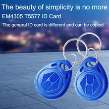 5 шт. EM4305 T5577 125 кГц копия перезаписываемый EM ID RFID теги llaveros порта Chave карты Стикеры брелок маркер кольцо