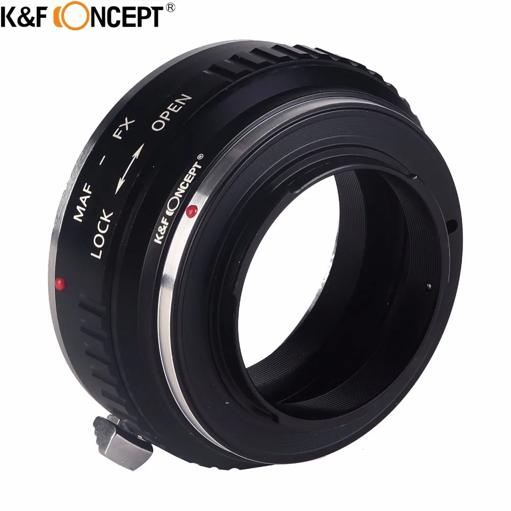 Переходное кольцо для объектива камеры K& F для Minolta(AF)/Konica Hexanon AR/Tamron Adapter II Mount Lens On для Fujifilm X-series