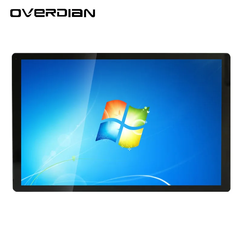 

15.6"Win7 System Industrial Computer Household Embedded Computer Capacitive Touch Plane computer 16:9 Screen Ten Touch 1366*768