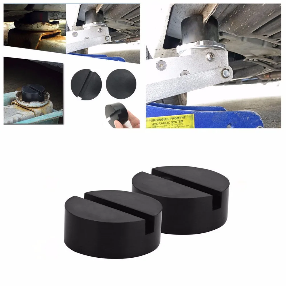 

1pc Universal Car Auto Jacks Jack Pad Frame Protector Car Rubber Disc Pad Rail Floor Jack Guard Adapter Car Repair Accessories