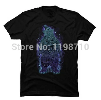 Electric Bear Custom Men's T-shirt | Мужская одежда