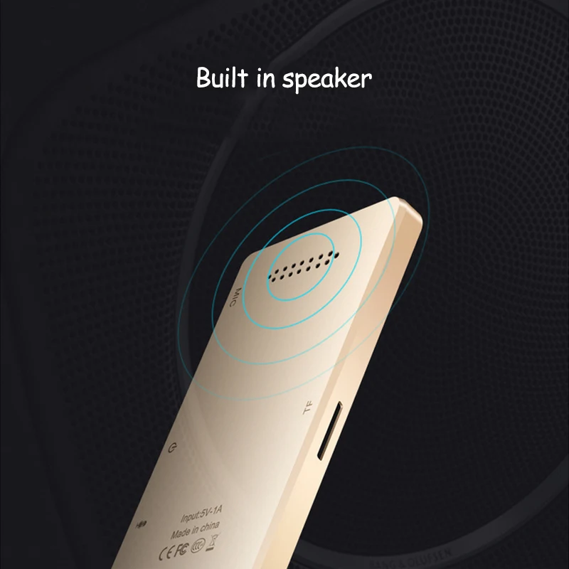 Сенсорный экран HIFI MP3 плеер с наушниками 24 языков Видео FM Диктофон Часы
