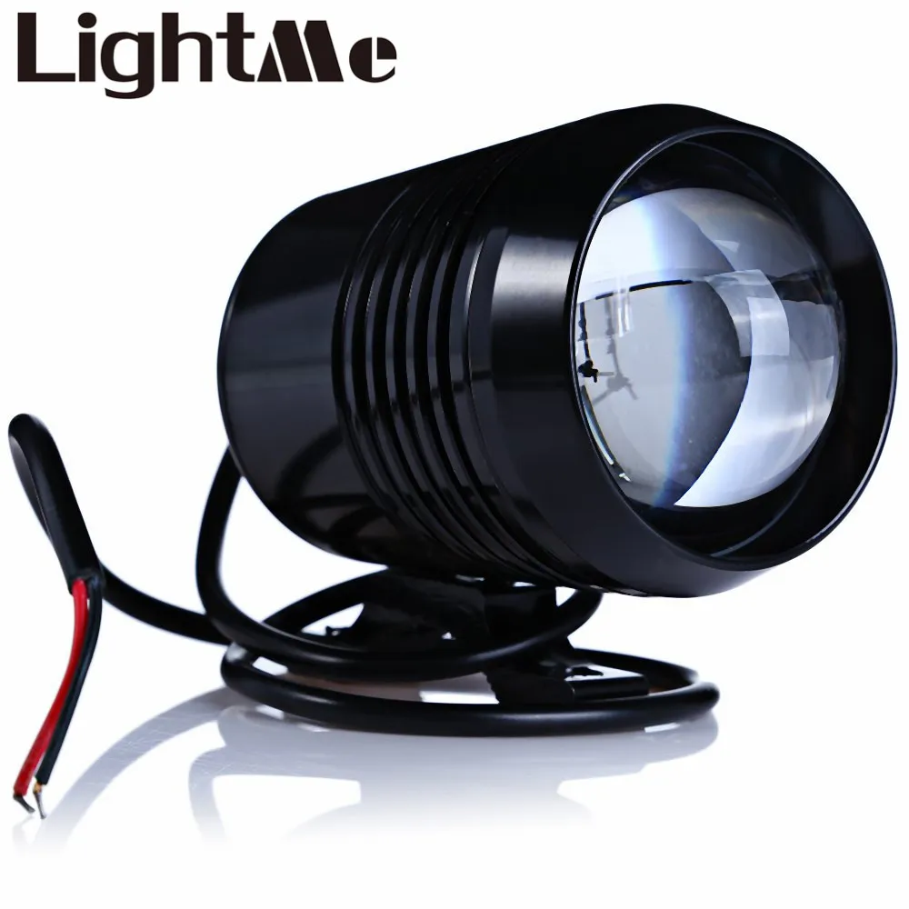 2016 The Newest Arrival Black And Silver 12W Motorcycle Cree U2 LED