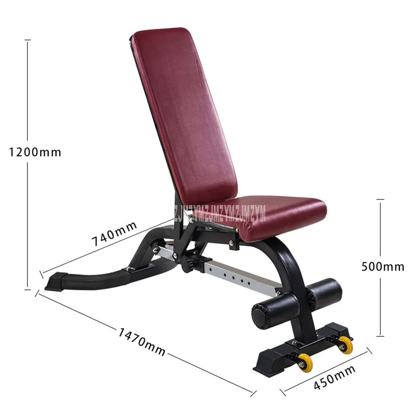 Высокое качество Профессиональные скамья для гантелей фитнес тренировка регулируемое кресло скамья для скручивания упражнений фитнес оборудование нагрузка 300 кг