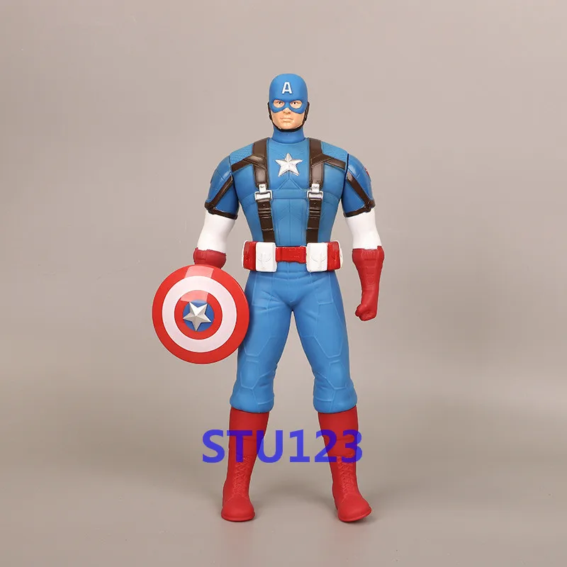 

13.38''The Avengers Super hero Captain America/Steve Rogers large size PVC Action Figure Collectible Model Toy Boxed 34cm N879