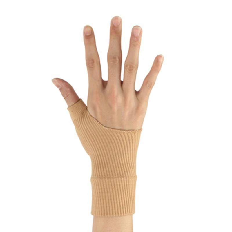 1 пара, гелевые силиконовые перчатки для поддержки запястья, компрессионные перчатки, спортивные, баскетбольные, волейбольные, защита для большого пальца, для тренажерного зала, фитнеса, защита пальцев