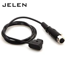 D-коснитесь мужчин и женщин 4-контактный XLR кабель для Питание Батарея адаптер, монитор Мощность шнур, f55 камеры Мощность шнур 1 м