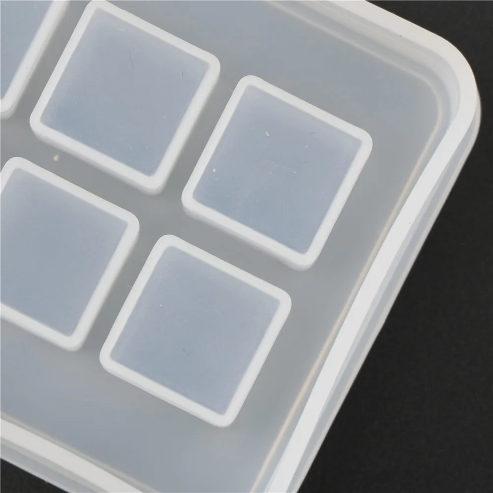 NEW 1 piece DIY Silicone Crystal Drop Rubber Mold Transparent Clear Handmade Jewelry Mould Tools resin molds for jewelry