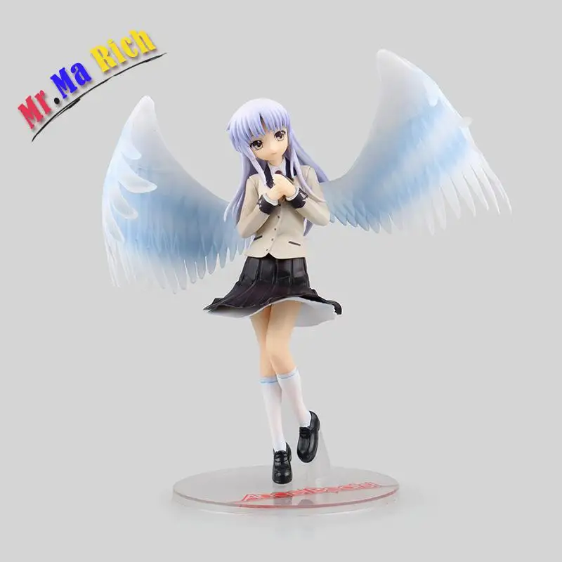

Huong Anime Figure 22 Cm Angel Beats! Tenshi School Uniform Ver. Tachibana Kanade Pvc Action Figure Collectible Model Toy