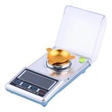 High Precision LCD Digital Scale 0.001g 50g Jewelry Diamond laboratory Usb chargeable Digital Weight Scale Measure