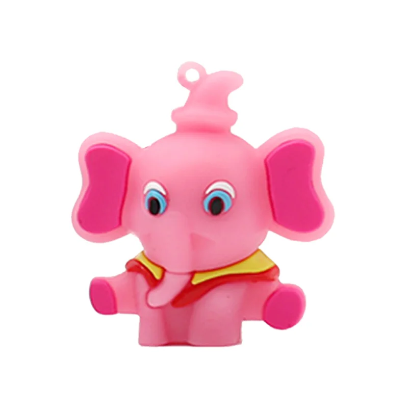 Cartoon dumbo elephant pen drive 4GB 8GB 16GB usb flash drive cute animal memory Stick pendrive 32GB 64GB U disk cle usb gift