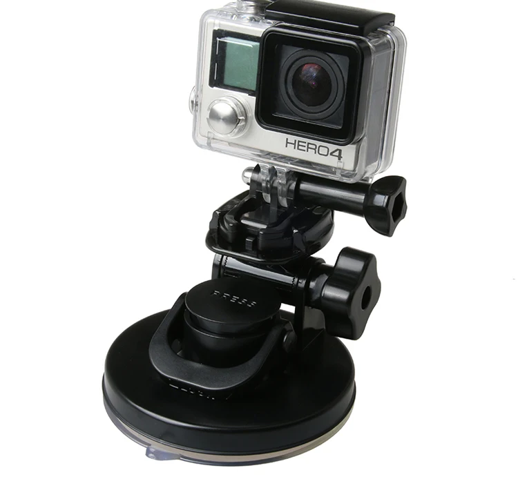 Съемная Автомобильная присоска 9 см Крепление Держатель сильный для Gopro Hero 8 7 6 5 4 3