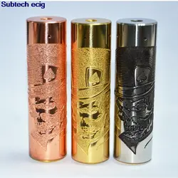 Новейший изгой клоун механический мод fit 18650 батарея 510 нить Vape мод 25 мм электронная сигарета испаритель высокого качества vape