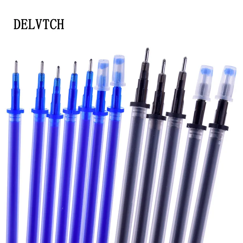 DELVTCH-30Pcs-Set-0-5MM-Gel-Pen-Erasable-Refill-Rod-Magic-Erasable-Pen-Accessory-Blue-Black