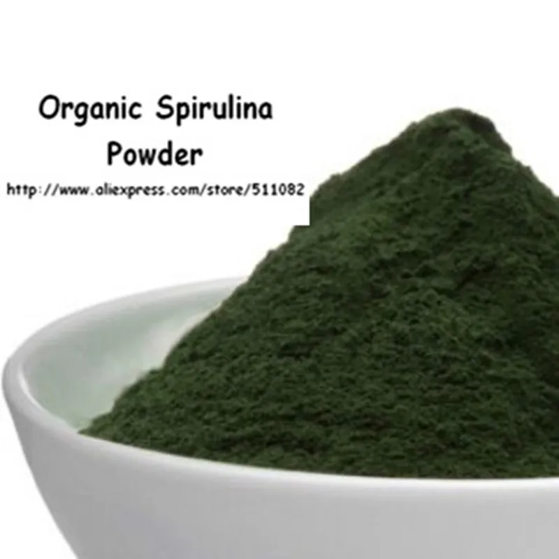 

Organic Spirulina Powder Blue-Green Algae Superfood Supplement 300g free shipping