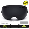 NANDN-Gafas de esquí antiniebla de doble capa, con protección UV400, para snowboard, esquí grande ► Foto 2/5