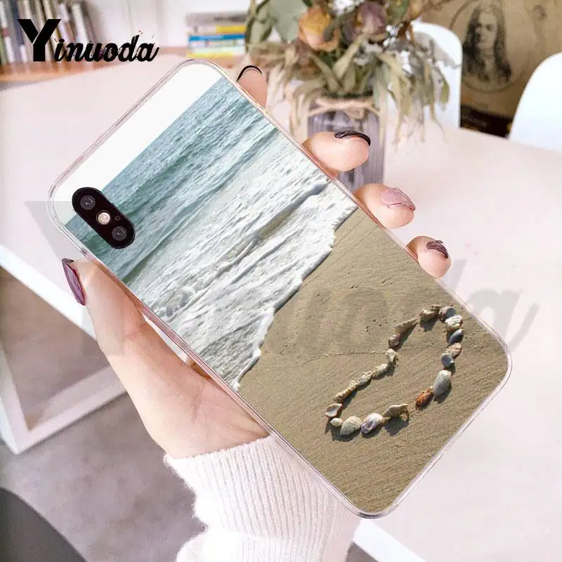 Yinuoda для iphone 7 6 X Чехол Летний пляж Гавайи Алоха море океан Coque чехол для телефона для iphone 8 7 6 6S Plus X 5 5S XS XR