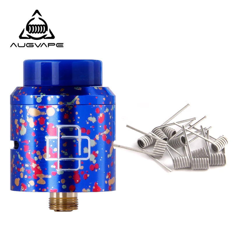 Атомайзер Augvape Druga RDA атомайзер 24 мм электронная сигарета DIY катушка большой поток