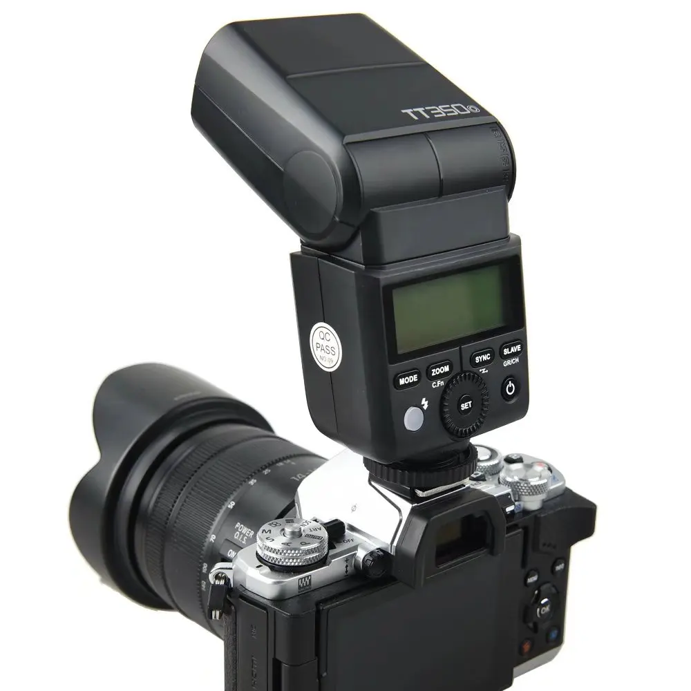 Godox Mini Speedlite TT350 камера вспышка 2,4G HSS 1/8000s ttl HSS GN36 для Canon Nikon sony Olympus Panasonic Fujifilm Pentax